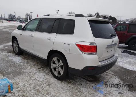 2012 Toyota Highlander Limited V6 from USA, damaged, VIN 5TDDK3EH7CS268915